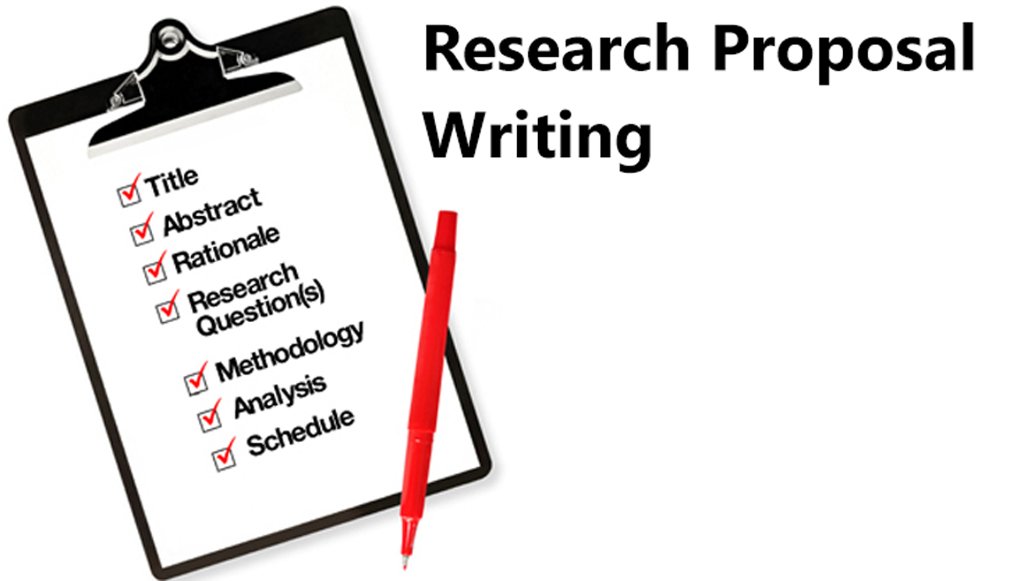 how to prepare a research proposal